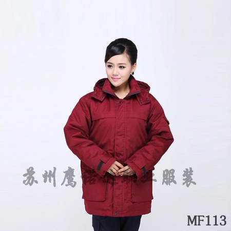 冬季夹克工作服冬季棉服款式MF113
